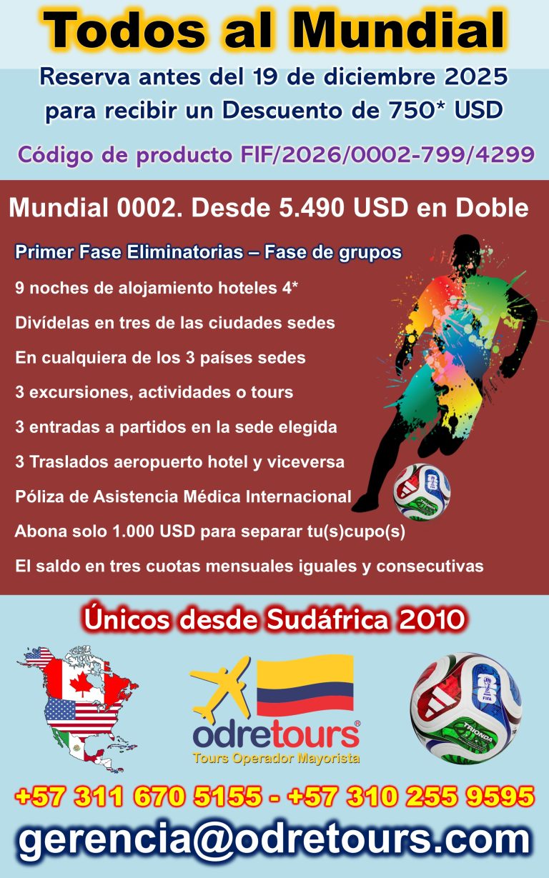 Planes a la Fiesta del Mundial 2026